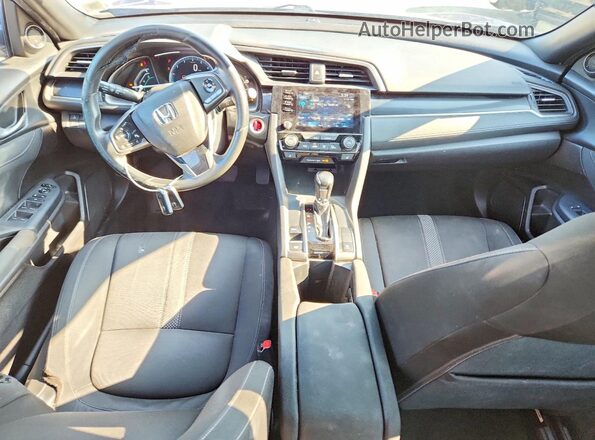 SHHFK7H69MU416527 2021 HONDA CIVIC Синий Вид панели приборов