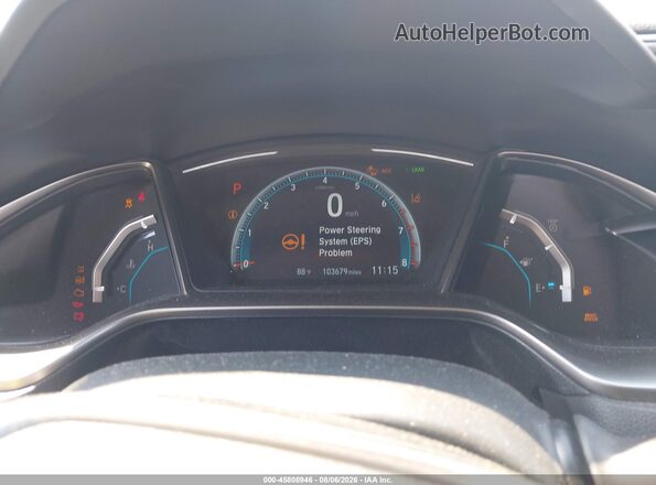 SHHFK7H69MU424823 2021 HONDA CIVIC Light Blue Հետևի նստատեղերի տեսք