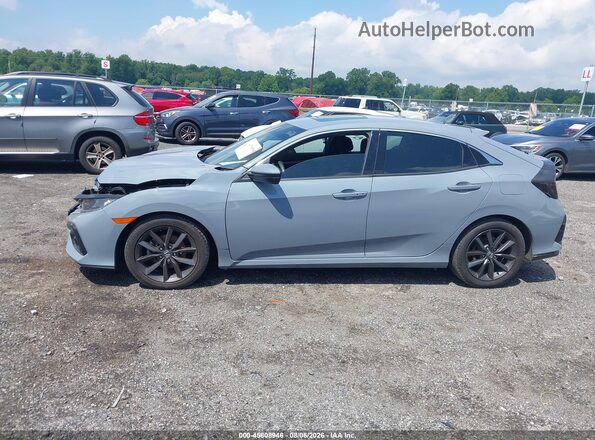 SHHFK7H69MU424823 2021 HONDA CIVIC Light Blue Սալոնի 360 աստիճան տեսք