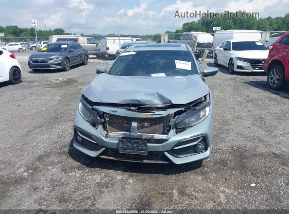 SHHFK7H69MU424823 2021 HONDA CIVIC Light Blue Սարքավորումների վահանակի տեսք