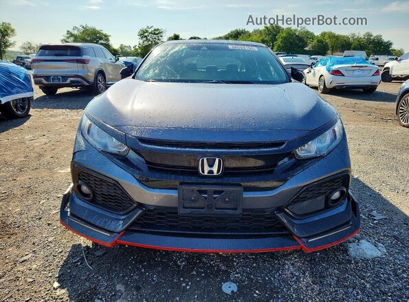 SHHFK7H6XKU218570 2019 HONDA CIVIC Gray Vista frontal