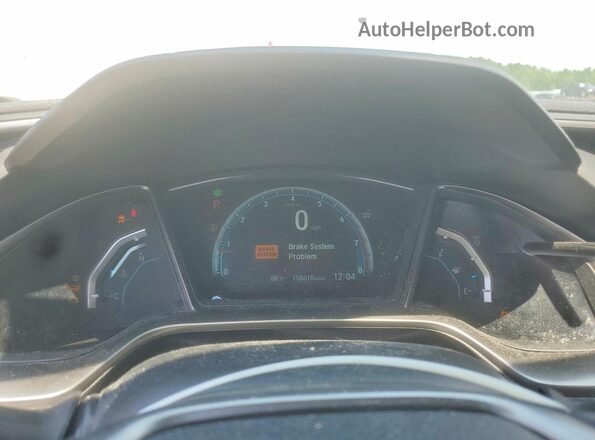 SHHFK7H70HU216229 2017 HONDA CIVIC Серебряный Вид щитка приборов