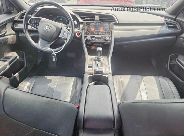 SHHFK7H72JU211460 2018 HONDA CIVIC Silver Vista del salpicadero