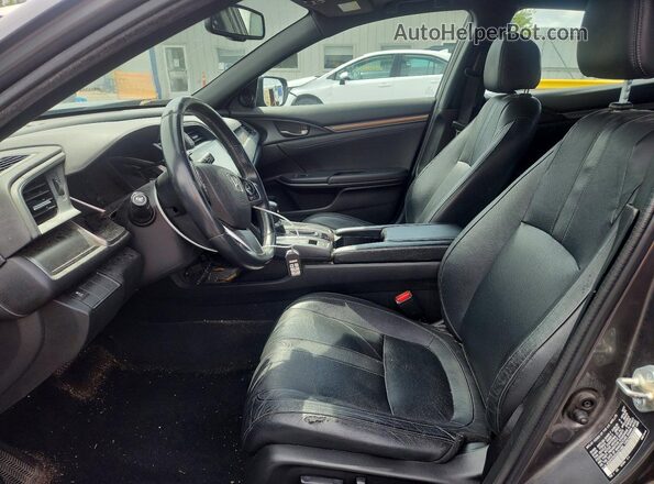 SHHFK7H72JU211460 2018 HONDA CIVIC Silver Vista interior delantera