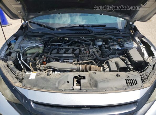 SHHFK7H76JU217603 2018 HONDA CIVIC Silver Սալոնի հետևի տեսք