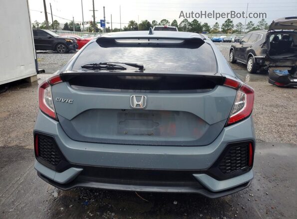 SHHFK7H79HU212695 2017 HONDA CIVIC Gray Հետևի տեսք