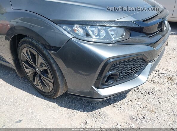 SHHFK7H7XHU213970 2017 HONDA CIVIC Gray წინა ხედი