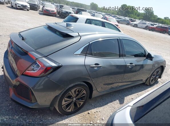SHHFK7H7XHU213970 2017 HONDA CIVIC Gray უკანა სალონის ხედი