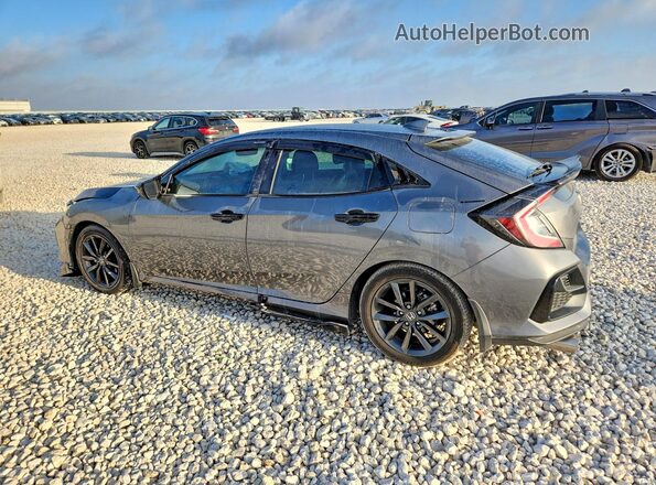 SHHFK7H81LU213745 2020 HONDA CIVIC Gray Trasero izquierdo