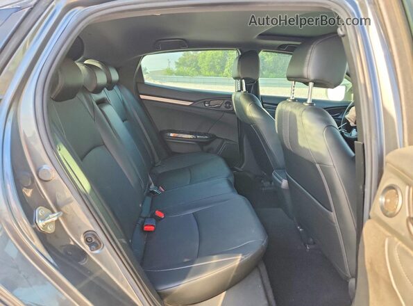 SHHFK7H81LU213745 2020 HONDA CIVIC Gray Vista de los asientos traseros