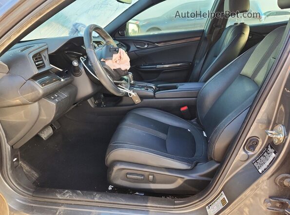 SHHFK7H81LU213745 2020 HONDA CIVIC Gray Vista interior delantera