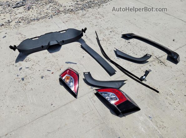 SHHFK7H84LU222150 2020 HONDA CIVIC Black ძრავის განყოფილების ხედი