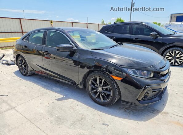 SHHFK7H84LU222150 2020 HONDA CIVIC Black წინა მარჯვენა