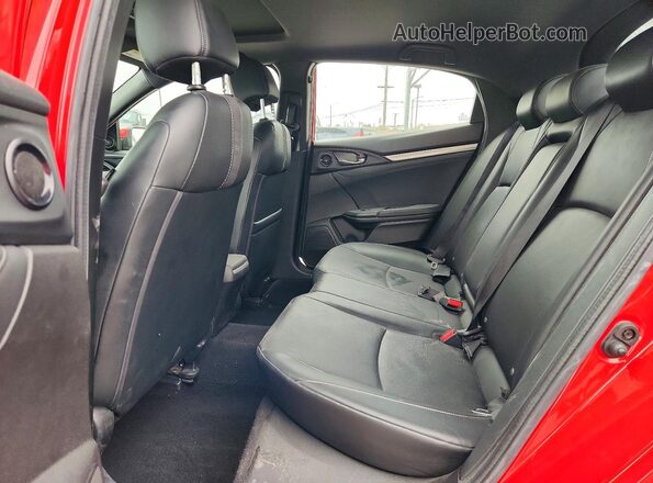 SHHFK7H84LU413180 2020 HONDA CIVIC Красный Вид задних сидений