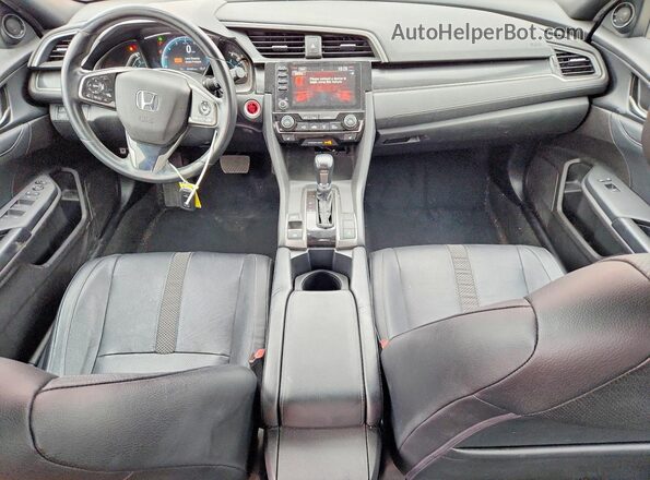 SHHFK7H84LU413180 2020 HONDA CIVIC Красный Вид панели приборов