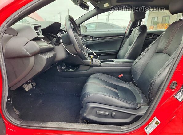 SHHFK7H84LU413180 2020 HONDA CIVIC Красный Вид салона спереди