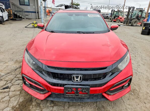 SHHFK7H84LU413180 2020 HONDA CIVIC Красный Вид спереди