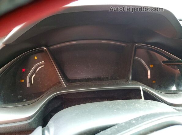 SHHFK7H89LU404541 2020 HONDA CIVIC White Սարքավորումների վահանակի տեսք