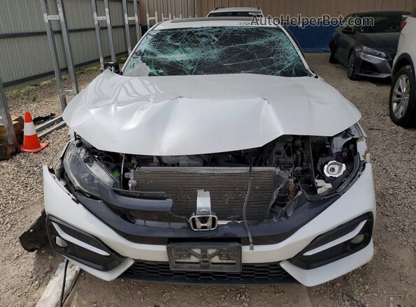 SHHFK7H89LU404541 2020 HONDA CIVIC White Դիմացի տեսք