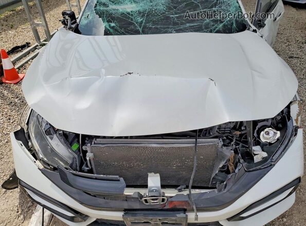 SHHFK7H89LU404541 2020 HONDA CIVIC White Սալոնի հետևի տեսք