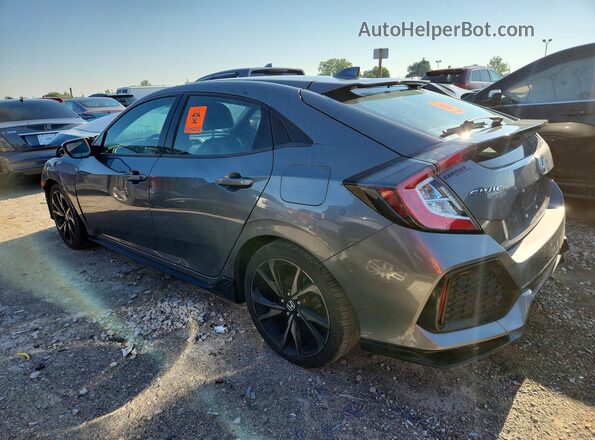 SHHFK7H91KU209721 2019 HONDA CIVIC Gray Tył lewy