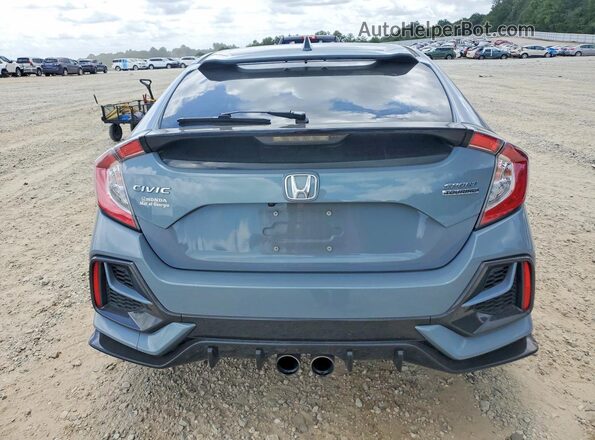 SHHFK7H91MU211648 2021 HONDA CIVIC Gray უკანა ხედი
