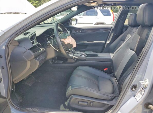 SHHFK7H91MU211648 2021 HONDA CIVIC Gray წინა სალონის ხედი