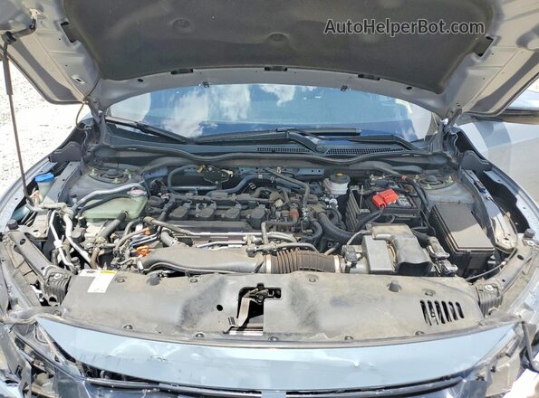 SHHFK7H91MU211648 2021 HONDA CIVIC Gray უკანა სალონის ხედი