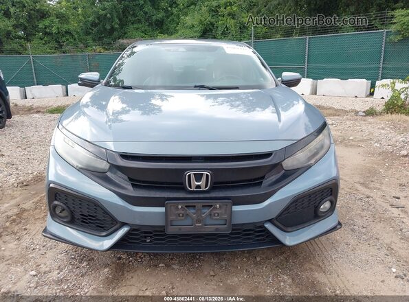 SHHFK7H93HU220759 2017 HONDA CIVIC Light Blue ხელსაწყოთა პანელის ხედი
