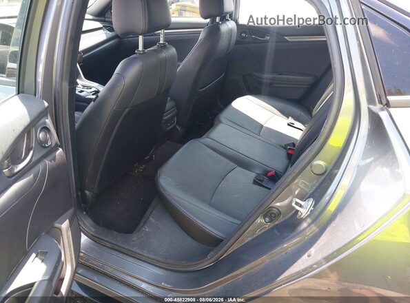 SHHFK7H93JU413693 2018 HONDA CIVIC Silver Widok naklejki z numerem VIN