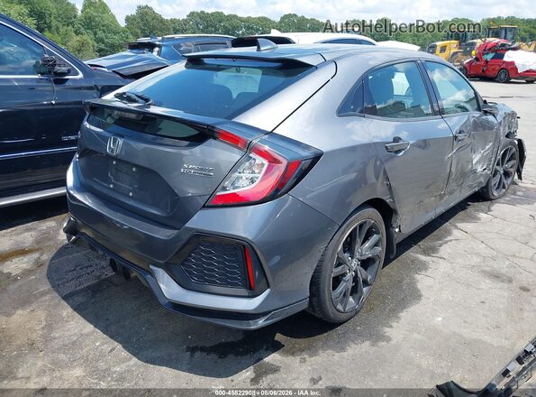 SHHFK7H93JU413693 2018 HONDA CIVIC Silver Tył prawy