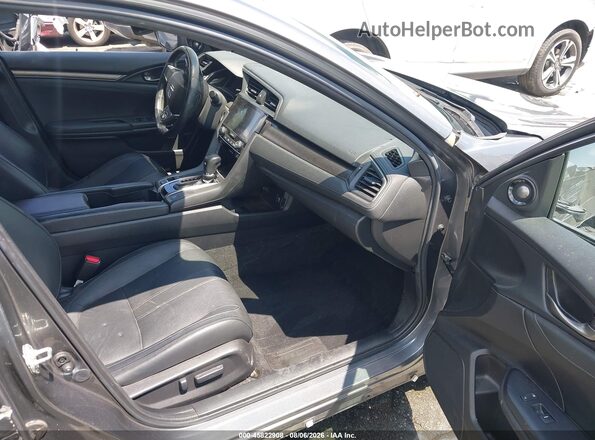 SHHFK7H93JU413693 2018 HONDA CIVIC Silver Widok wnętrza z przodu