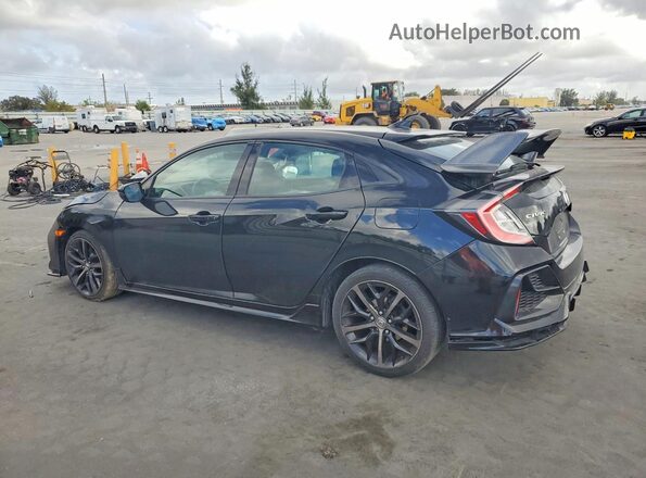 SHHFK7H94LU201193 2020 HONDA CIVIC Black უკანა მარცხენა