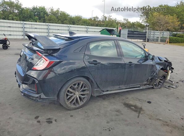 SHHFK7H94LU201193 2020 HONDA CIVIC Black უკანა მარჯვენა