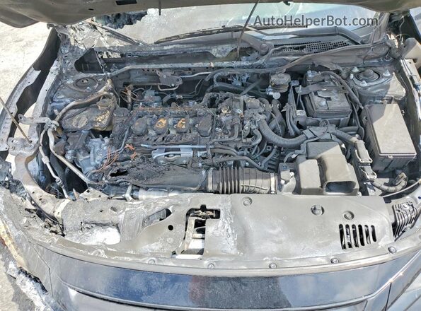 SHHFK7H94MU415473 2021 HONDA CIVIC Black უკანა სალონის ხედი