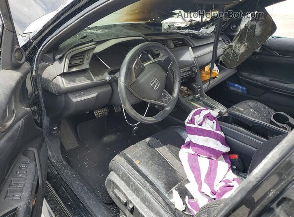 SHHFK7H94MU415473 2021 HONDA CIVIC Black წინა პანელის ხედი