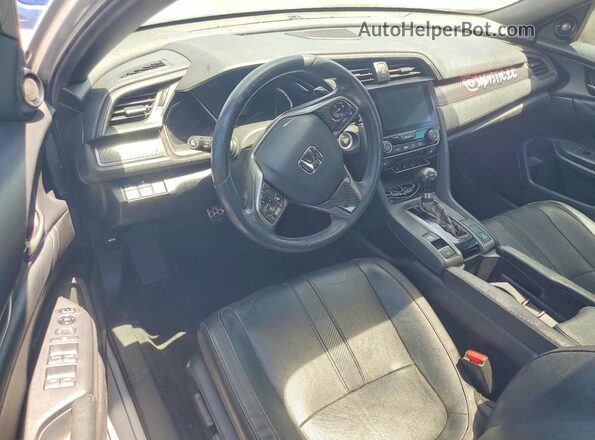 SHHFK7H95HU415603 2017 HONDA CIVIC Silver Вид панелі приладів