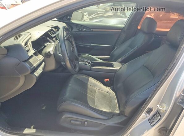 SHHFK7H95HU415603 2017 HONDA CIVIC Silver Вид салону спереду