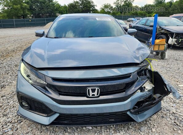 SHHFK7H96HU219296 2017 HONDA CIVIC Серый Вид спереди