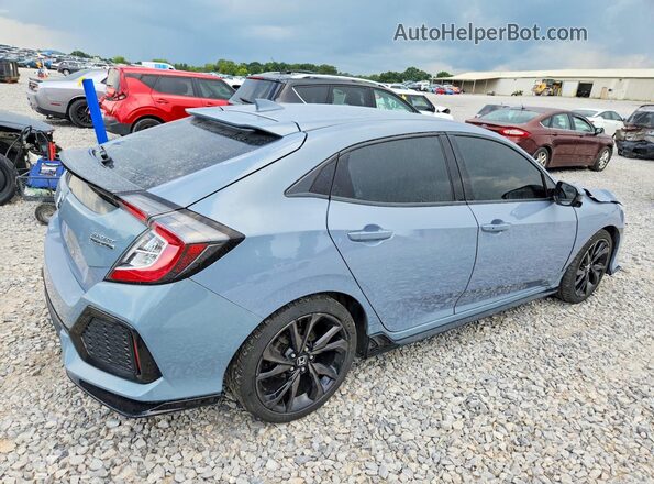 SHHFK7H96HU219296 2017 HONDA CIVIC Серый Задняя правая четверть