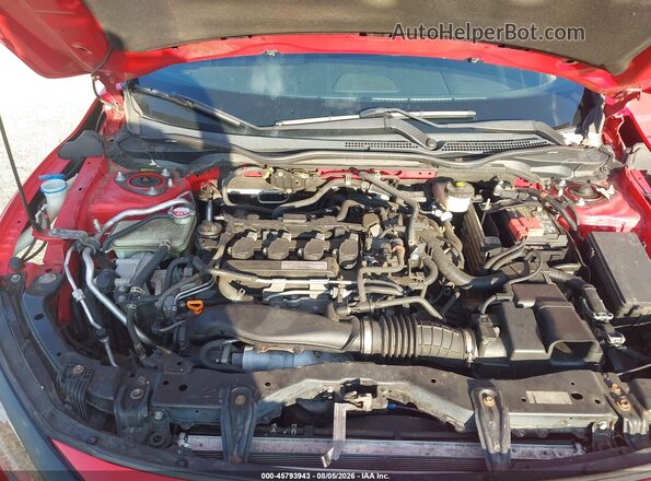 SHHFK7H96JU418399 2018 HONDA CIVIC Красный Вид сзади