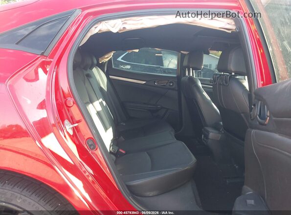 SHHFK7H96JU418399 2018 HONDA CIVIC Красный Вид наклейки с VIN-кодом