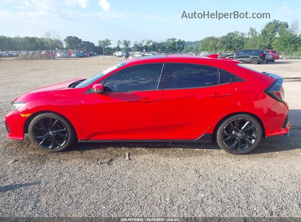 SHHFK7H96JU418399 2018 HONDA CIVIC Красный 
