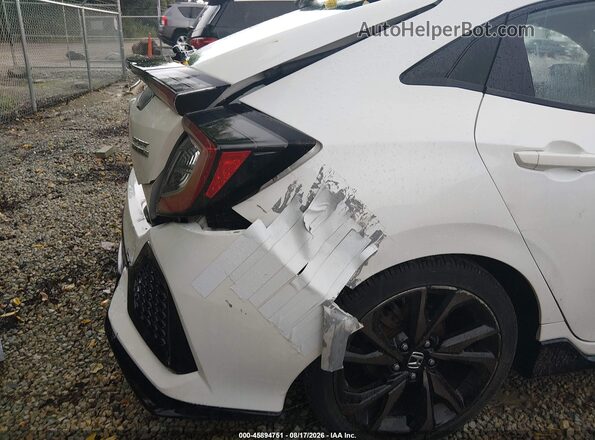SHHFK7H98JU237367 2018 HONDA CIVIC White წინა ხედი