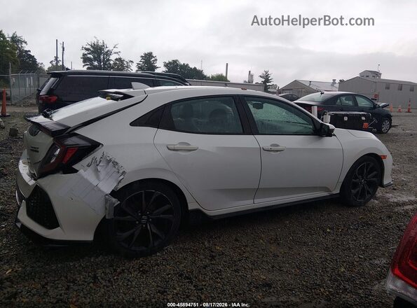 SHHFK7H98JU237367 2018 HONDA CIVIC White სალონის 360-გრადუსიანი ხედი