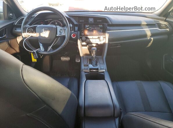 SHHFK7H98LU210785 2020 HONDA CIVIC Белый Вид панели приборов