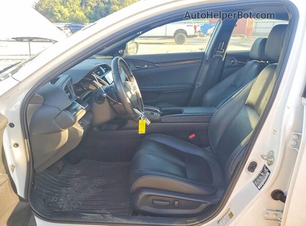 SHHFK7H98LU210785 2020 HONDA CIVIC Белый Вид салона спереди