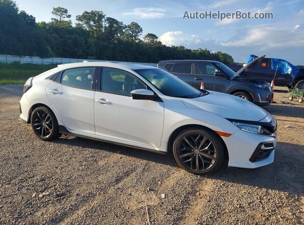 SHHFK7H98LU210785 2020 HONDA CIVIC Белый Передняя правая четверть