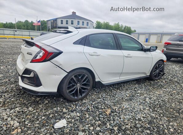 SHHFK7H98MU224347 2021 HONDA CIVIC White Задня права чверть