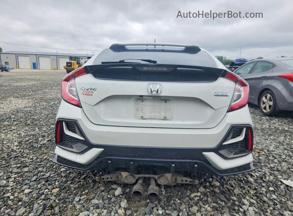 SHHFK7H98MU224347 2021 HONDA CIVIC White Вид ззаду